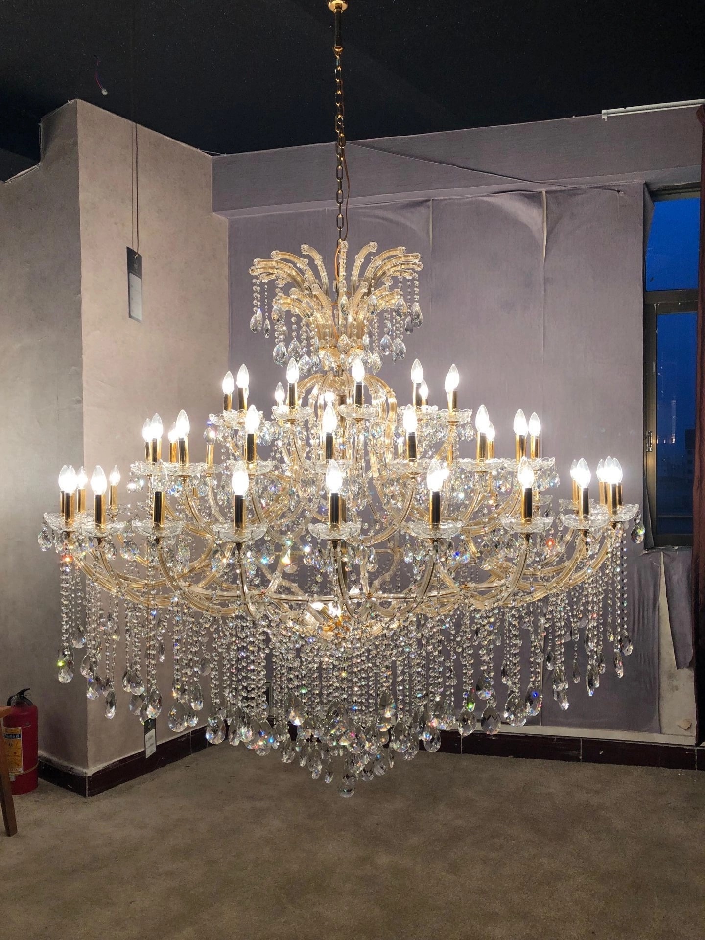 Customized Candle Crystal Pend